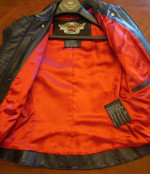 Women's Harley Davidson Leather Jacket.