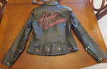 Women's Harley Davidson Leather Jacket.
