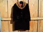 Vintage Muskrat & Mink Fur Coat * Beautiful!