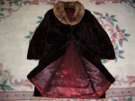 Vintage Muskrat & Mink Fur Coat * Beautiful!