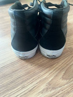 Vans leather hi tops size 7