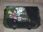 Ed Hardy Messenger Bag w/Cell Phone Holder (New)