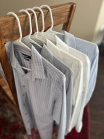 Men’s Bar III Suits, Dress Shirts, Ties.