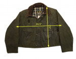 Barbour A130 Size Large “Spey” Waxed Cotton Jacket Made in England