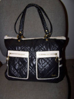 Coach Quilted Puffy - Black handbag