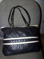 Coach Quilted Puffy - Black handbag