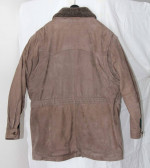 Men's vintage PIONEER WEAR suede/leather coat (LARGE)