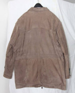 Men's vintage PIONEER WEAR suede/leather coat (LARGE)