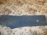 Carhartt blue jeans - 40w by 30 inseam