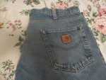Carhartt blue jeans - 40w by 30 inseam