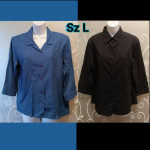 LOT OF 2 WOMENS CAREER TOPS SIZE PL /L