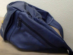 Fanny Waist Pack White House Presidental Seal Navy Blue GenuineLeather