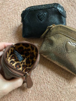 NEW! 3 - Brighton genuine leather coin purses