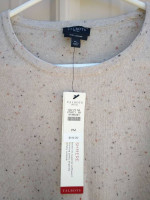 Pure Cashmere Talbots Petites Pull Over Top