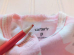 Baby Girls PREEMIE Carter's Bodysuit Shirts Pants Gown Clothes Lot