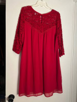 Red dress