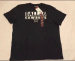 Dallas Cowboys S20 Zane Tee Shirt Mens XL Navy Blue Nwt 100% Cotton.32’ length