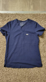 Figs Navy Blue Scrubs Women's