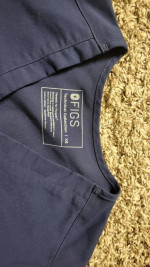Figs Navy Blue Scrubs Women's