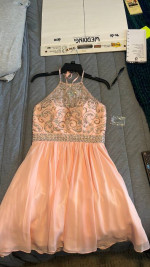 Salmon-Pink Brand new Formal Dress