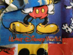 Mickey Mouse SORCERER Art Animation Disneyland XL Mens Aloha Shirt NWT