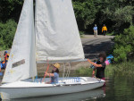 Two C420 Sailboats