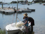 Two C420 Sailboats