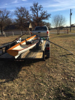 Rowing boat/scull --fun exercise