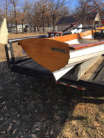 Rowing boat/scull --fun exercise