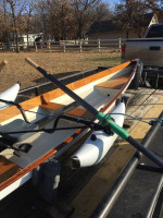 Rowing boat/scull --fun exercise