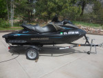 2016 SEADOO GTX155 3UP PWC W/TRAILER