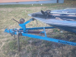 Glasstrem bass boat with trailer and motor