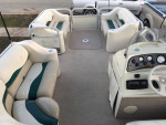 2001 Bennington pontoon 60 hp with double axle trailer