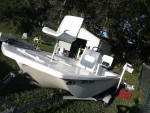 1967 Lanex boat with trailer
