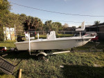1967 Lanex boat with trailer