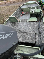 17ft. 3 inch Fisher Aluminum Boat
