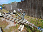 Aluminum boat trailer