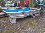 1965 SEA NYMPH MODEL 8J 8' ALUMINUM JON BOAT