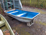 1965 SEA NYMPH MODEL 8J 8' ALUMINUM JON BOAT