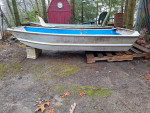 1965 SEA NYMPH MODEL 8J 8' ALUMINUM JON BOAT
