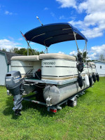 Tahoe Playbuoy Pontoon Boat