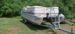 Just Reduced from 16,400 22 ft. Pontoon Boat Very Good Condition