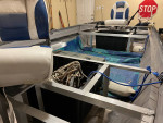 17’ aluminum bass boat conversion