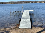 Dock Sale - 32' Hewitt Roll A Dock -boat