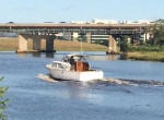 1965 ChrisCraft connie 28'. DoubleTarp=dry decks. 5.7L antifreeze $600