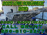 2023 Lowe Roughneck 2070! In stock and Available! Call me!