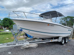 2000 Sea Pro 21' Aluminum trailer