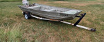 1980 Lowe 16ft flatbottom boat