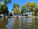 Private boat storage on the Fox River