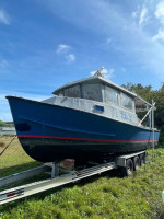 Commercial King Boat on Trailer